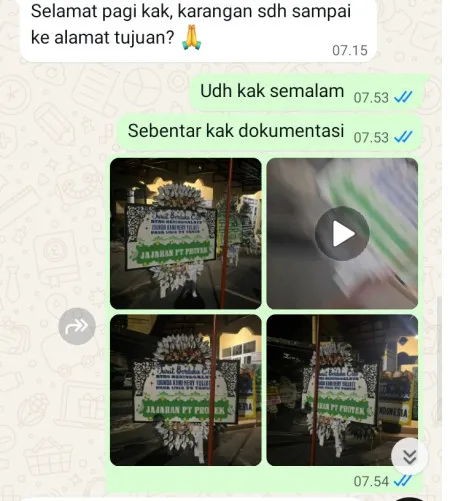 Pengiriman Papan Bunga Selamat Rangkasbitung