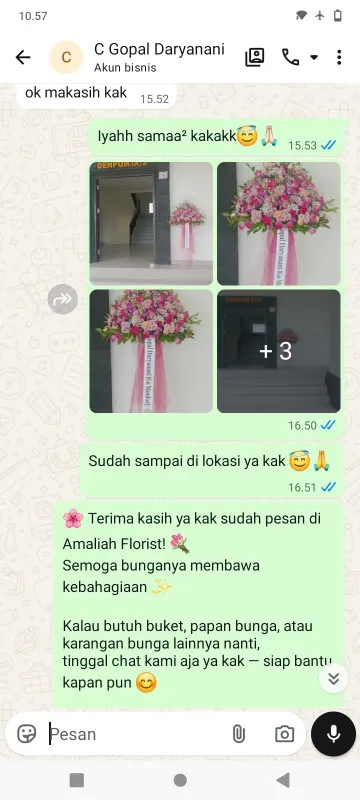 Pengiriman Karangan Bunga Rangkasbitung